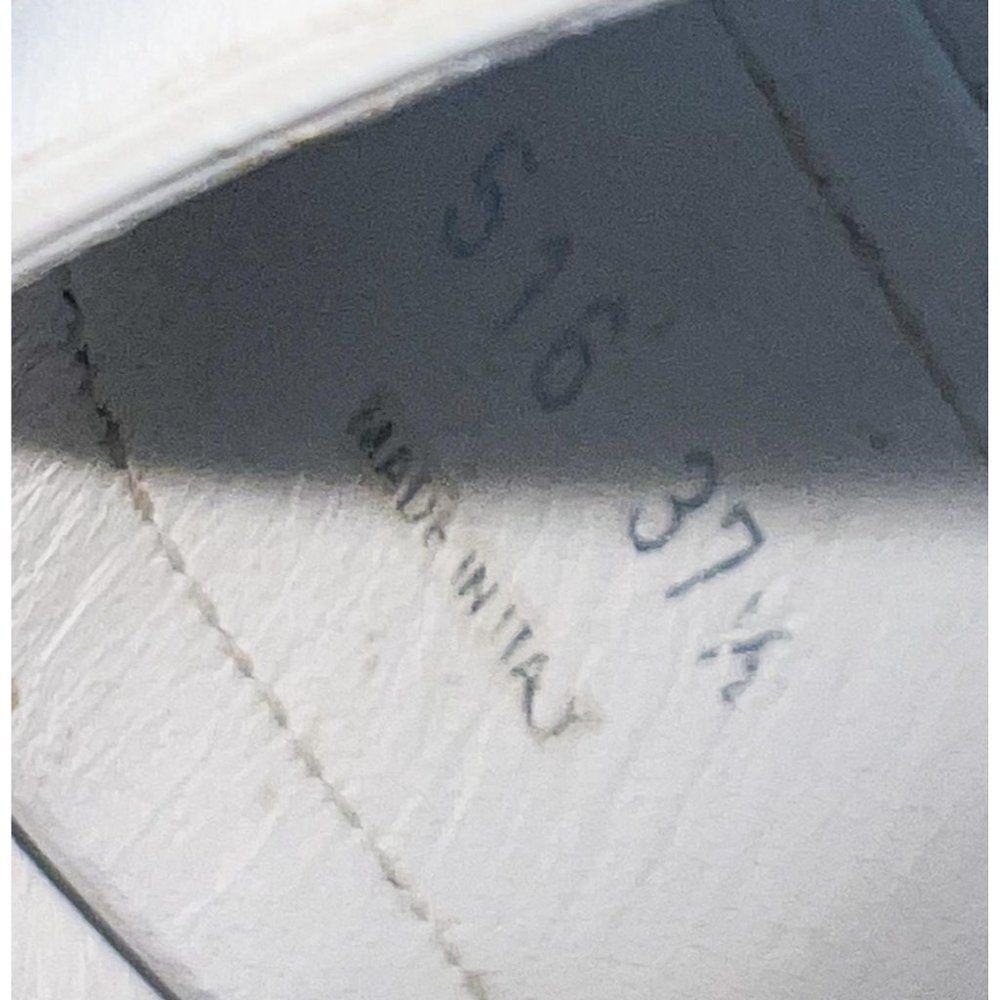 PRADA Cloudburst White Strappy 'Prada' Logo Platform Sandals Size EU37.5 - Picture 13 of 15